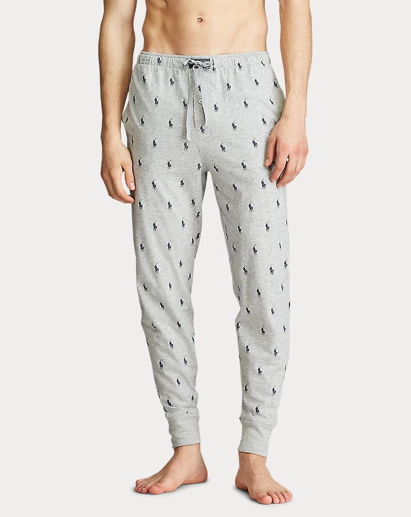Polo Pony Cotton Jersey Sleep Jogger