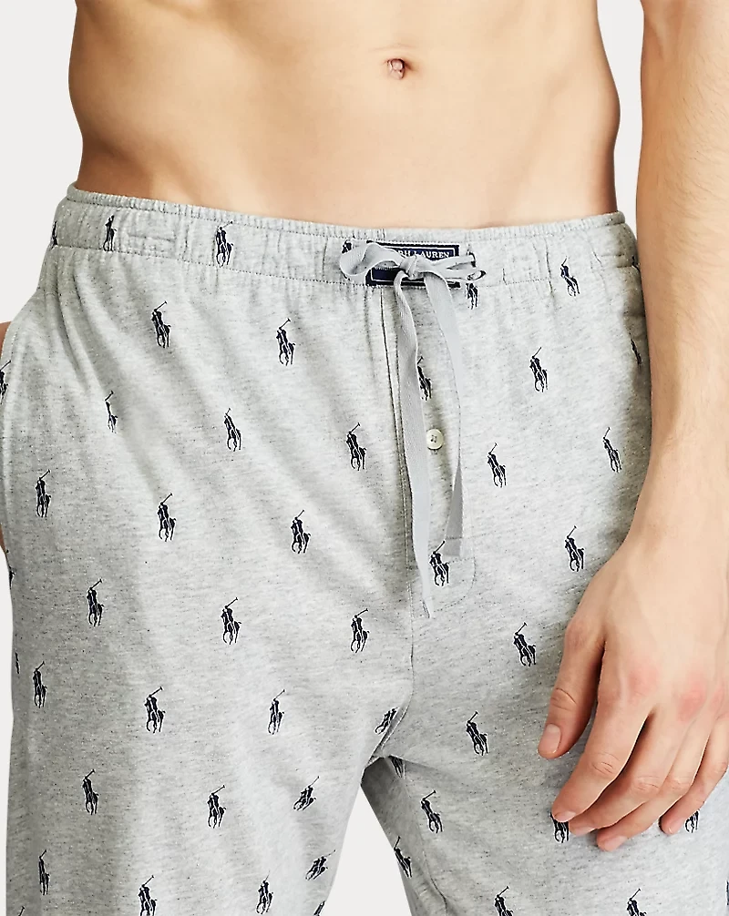 Polo Pony Cotton Jersey Sleep Jogger