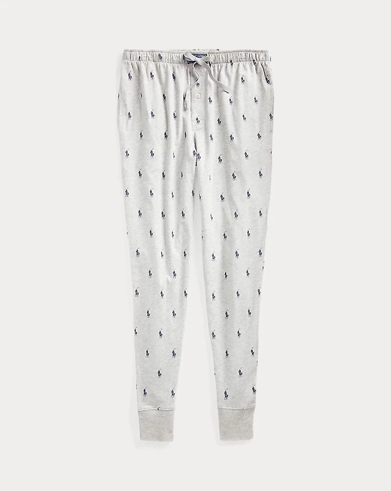 Polo Pony Cotton Jersey Sleep Jogger