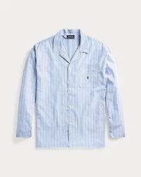 Striped Cotton Pajama Shirt