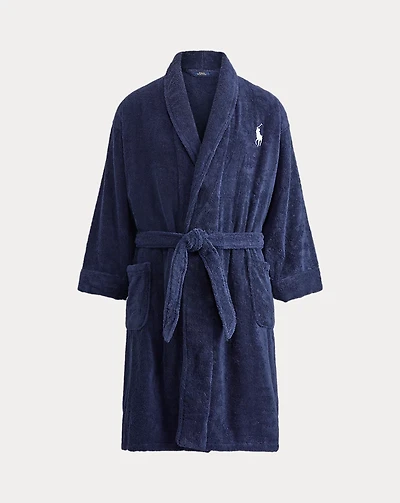 Big Pony Cotton Terry Robe