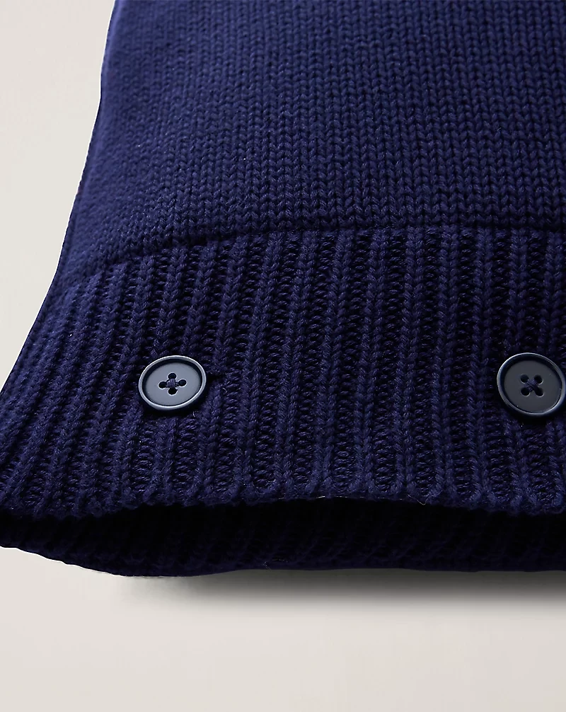 Polo Bear Throw Pillow