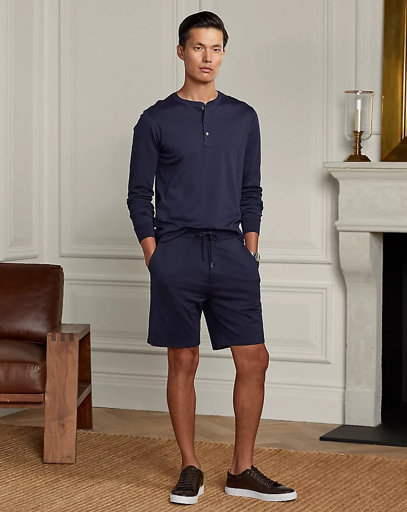 Interlock Henley Shirt
