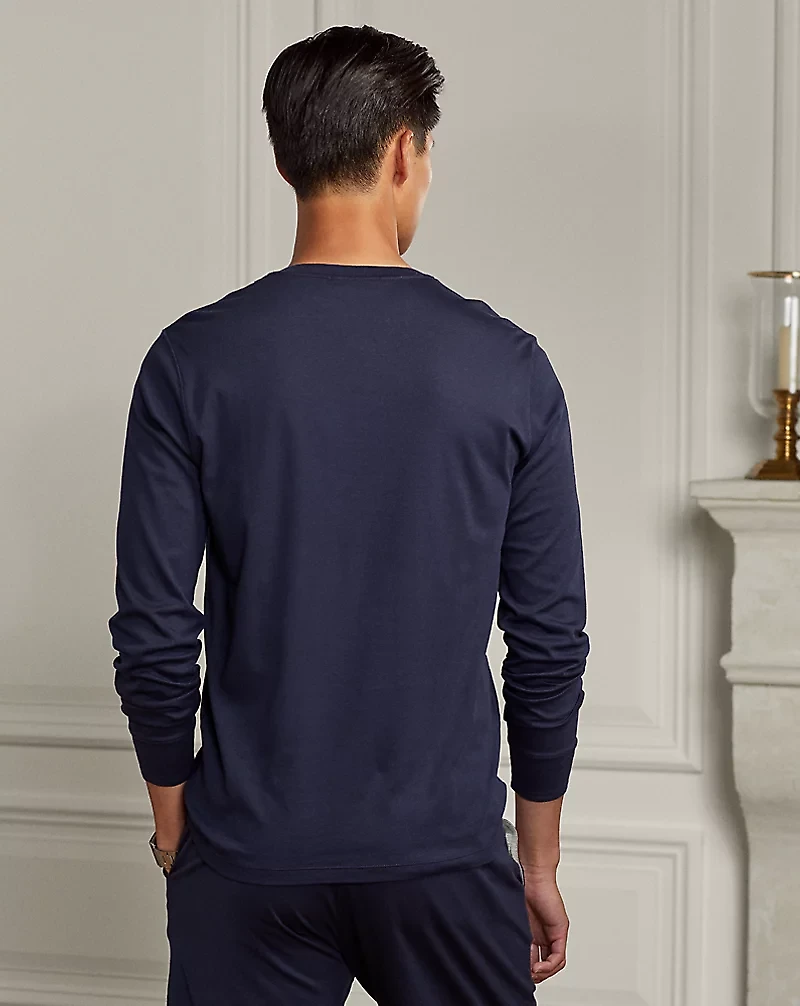 Interlock Henley Shirt