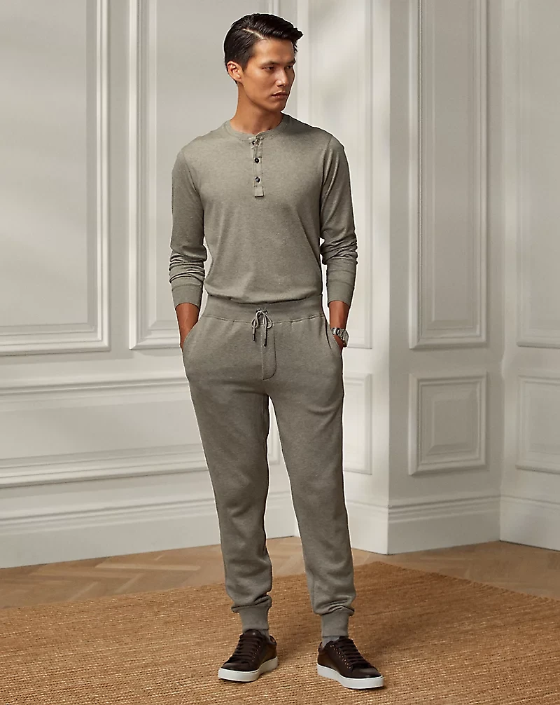 Interlock Henley Shirt