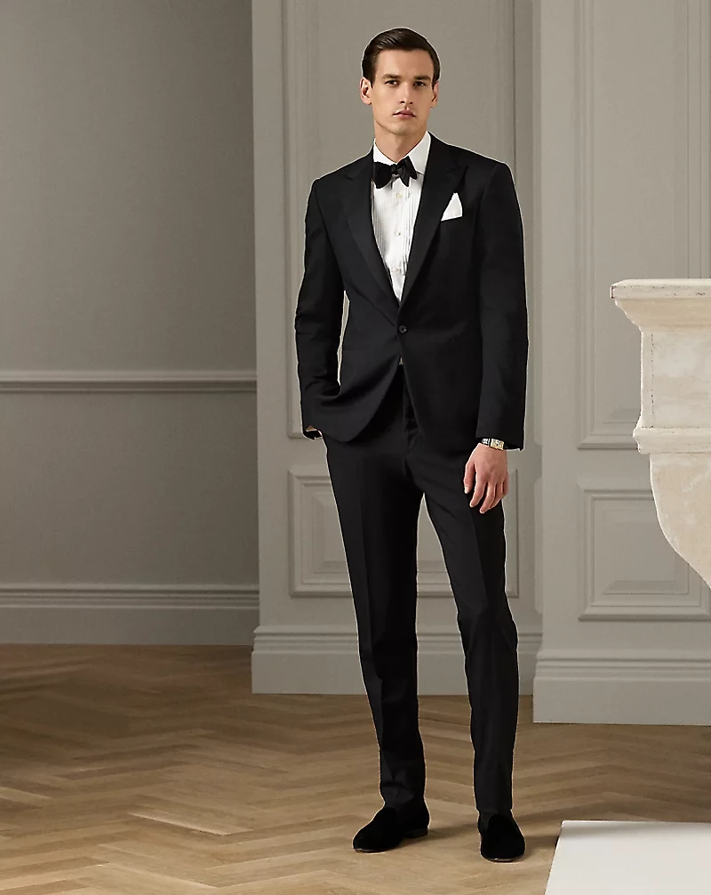 Poplin French Cuff Tuxedo Shirt