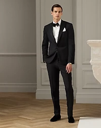 Poplin French Cuff Tuxedo Shirt