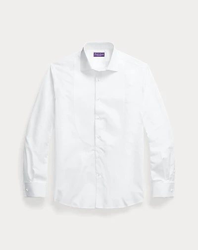 Piqué-Bib French Cuff Tuxedo Shirt