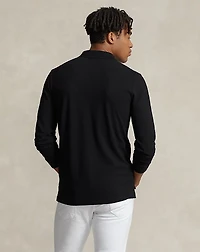 Custom Slim Fit Mesh Polo Shirt