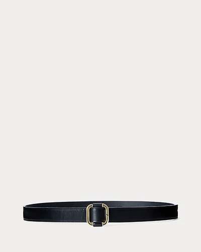 Leather Slide Buckle Belt
