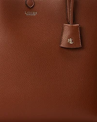 Faux-Leather Reversible Tote Bag