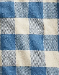 Slim Fit Plaid Twill Western Shirt