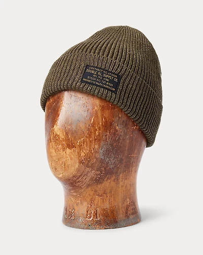 Rib-Knit Cotton-Blend Watch Cap