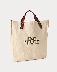 Double RL Ranch Logo Market Tote