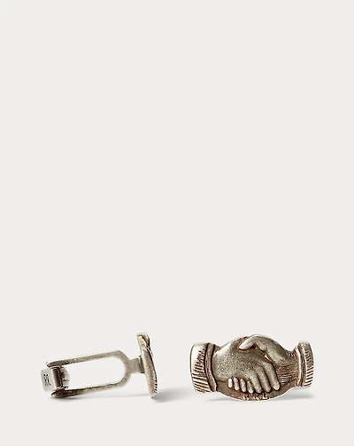 Handshake Cuff Links