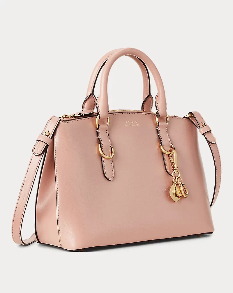 Saffiano Leather Mini Satchel