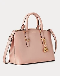 Saffiano Leather Mini Satchel