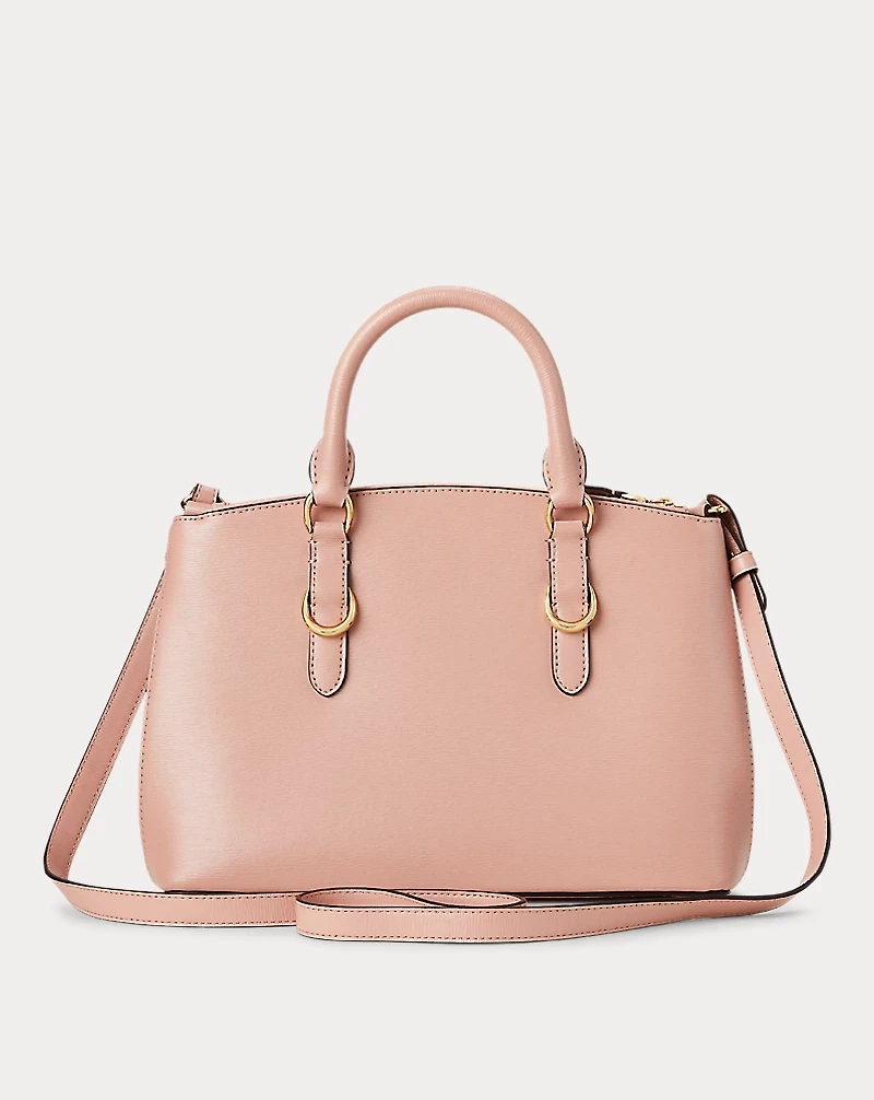 Saffiano Leather Mini Satchel