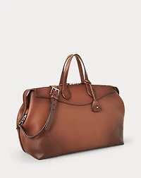 Burnished Calfskin Voyager Duffel