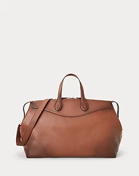 Burnished Calfskin Voyager Duffel