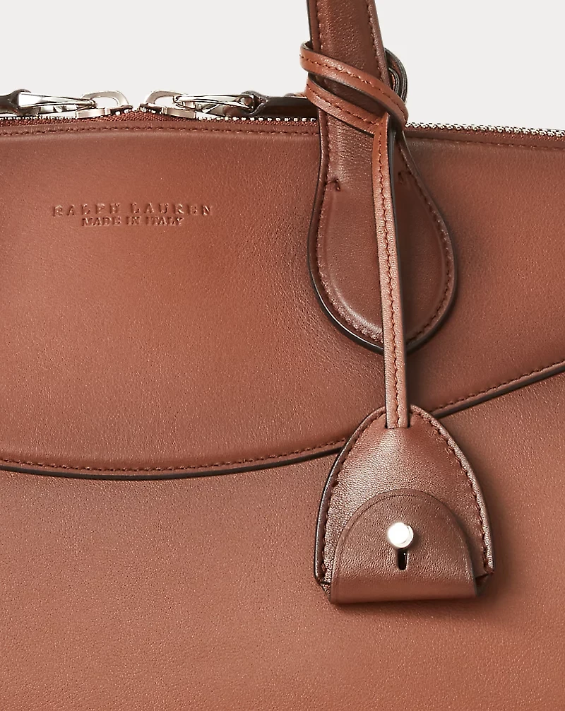 Burnished Calfskin Voyager Duffel