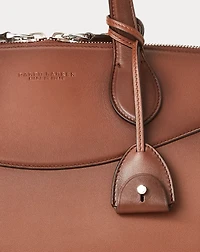 Burnished Calfskin Voyager Duffel