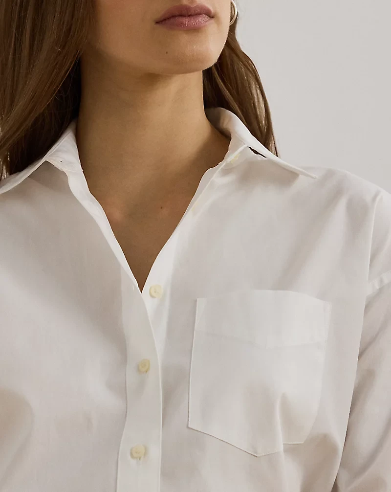 Cotton Broadcloth Shirt