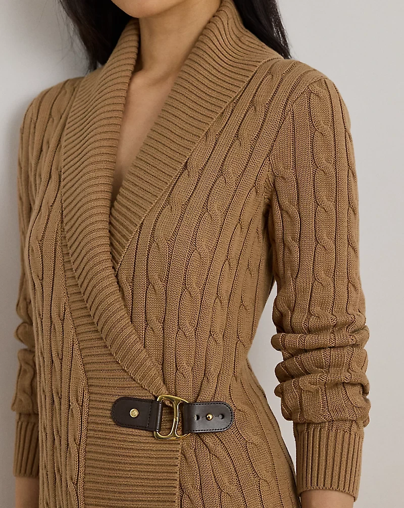 Buckled Cotton Sweater