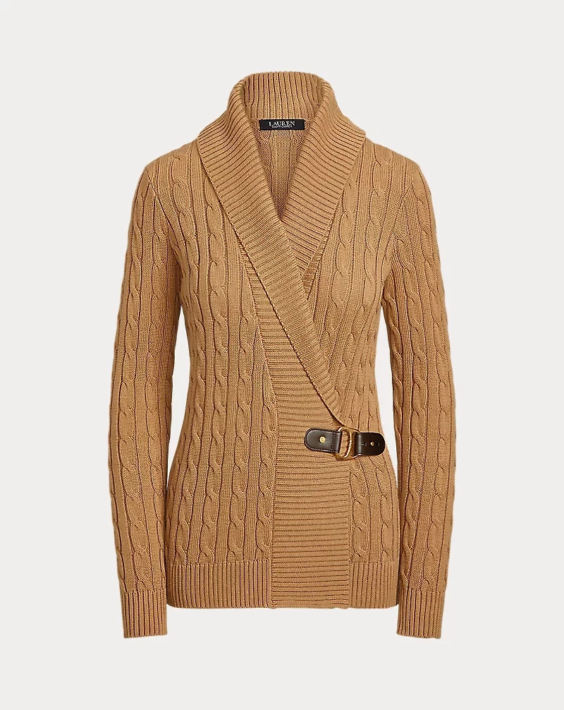 Buckled Cotton Sweater