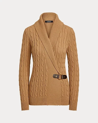 Buckled Cotton Sweater