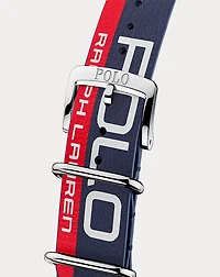 42 MM Polo Player Steel Dial