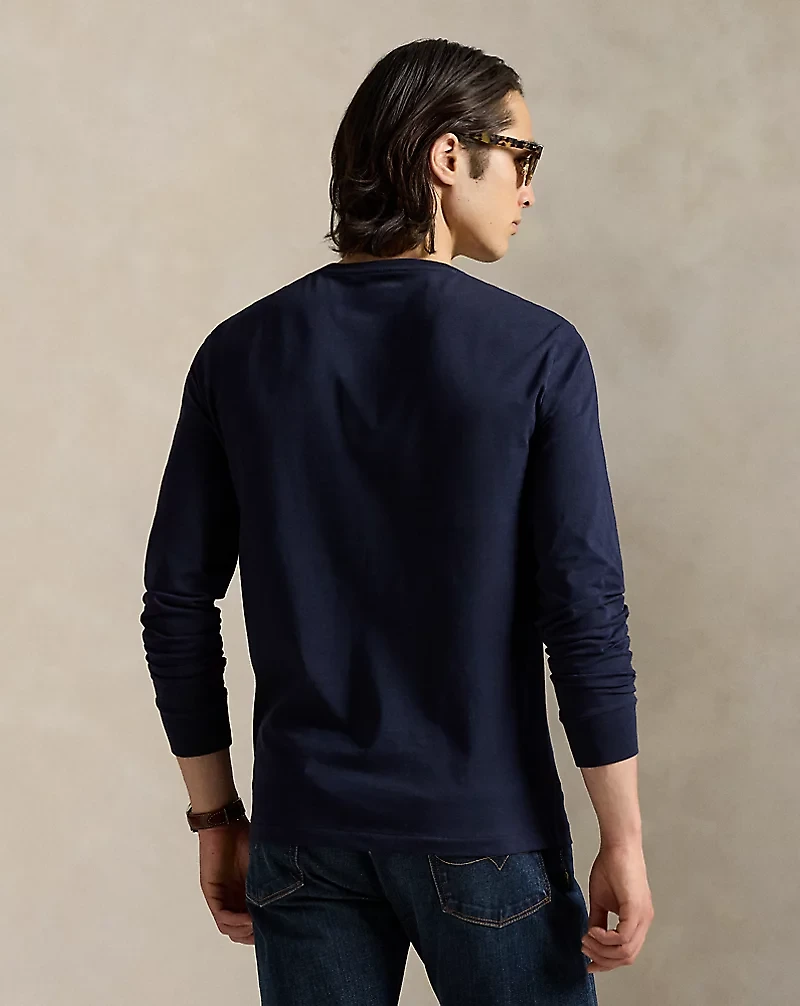 Custom Slim Jersey Long-Sleeve T-Shirt