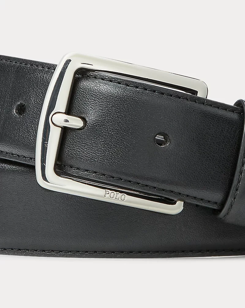 Full-Grain Leather Dress Belt