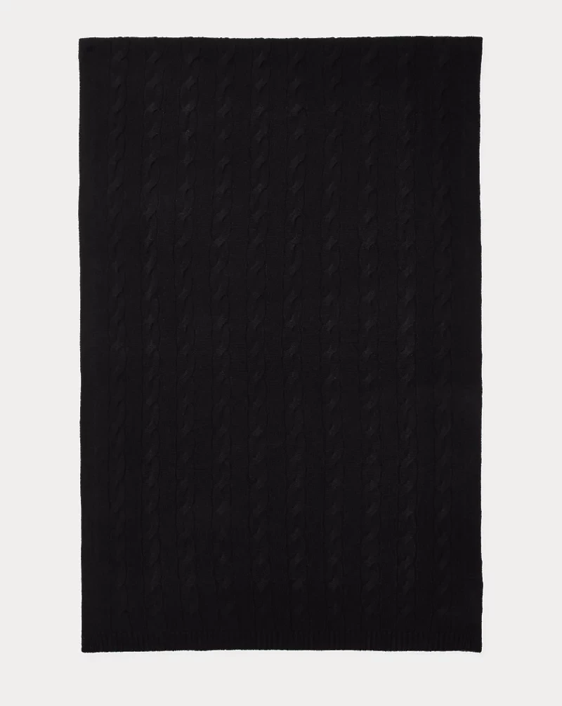 Cable Cashmere Scarf