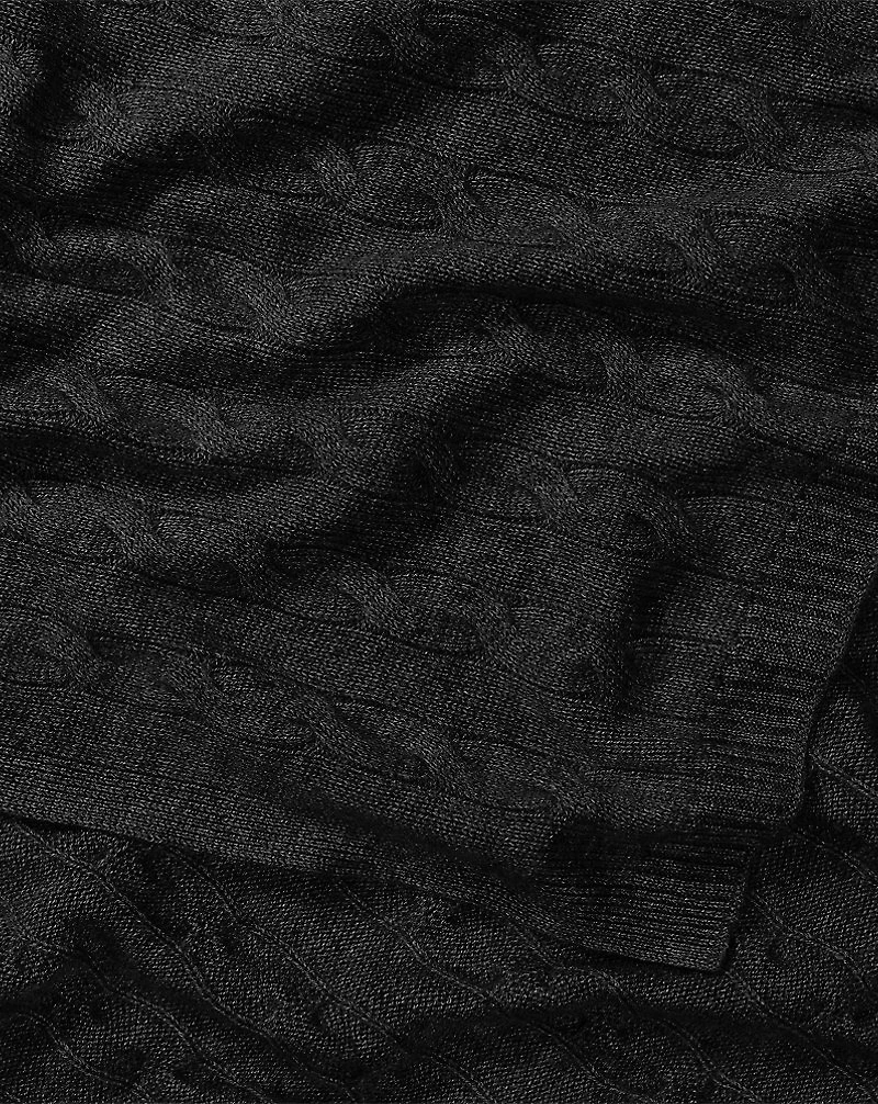 Cable Cashmere Scarf