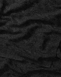 Cable Cashmere Scarf