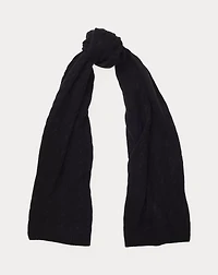 Cable Cashmere Scarf