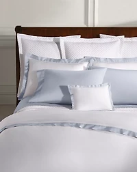 Organic Cotton Sateen Border Duvet Cover