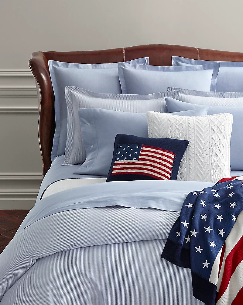 Organic Cotton Oxford Reversible Duvet