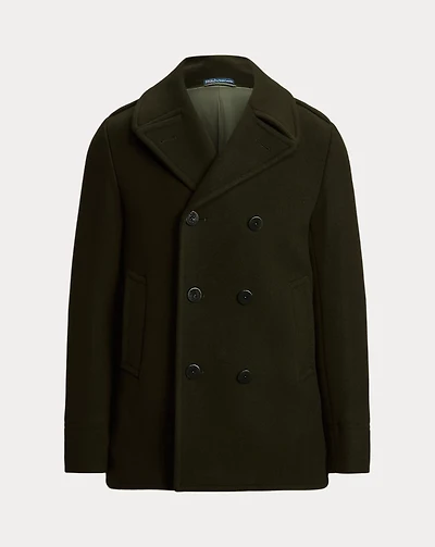 Polo Wool-Blend Peacoat