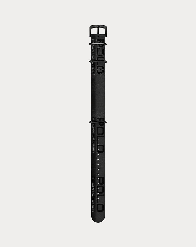 Leather Sport Watch Strap