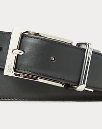 Reversible Leather Dress Belt