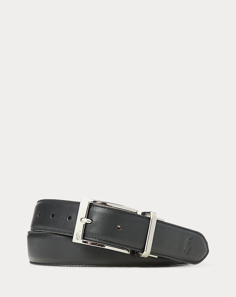 Reversible Leather Dress Belt