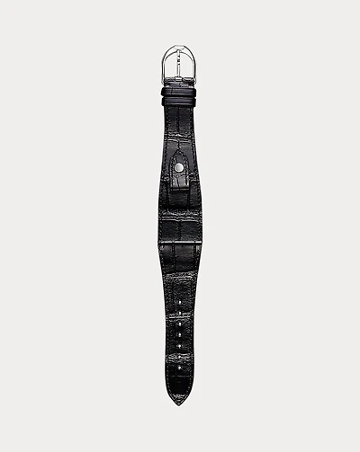 Large Stirrup Alligator Watch Strap