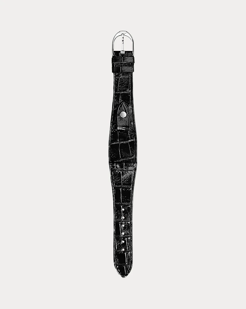 Medium Stirrup Alligator Watch Strap