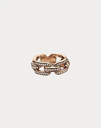 Pavé Diamond Rose Gold Ring