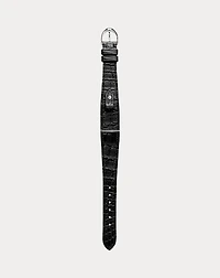 Petite Stirrup Alligator Watch Strap