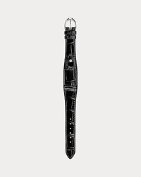 Small Stirrup Alligator Watch Strap