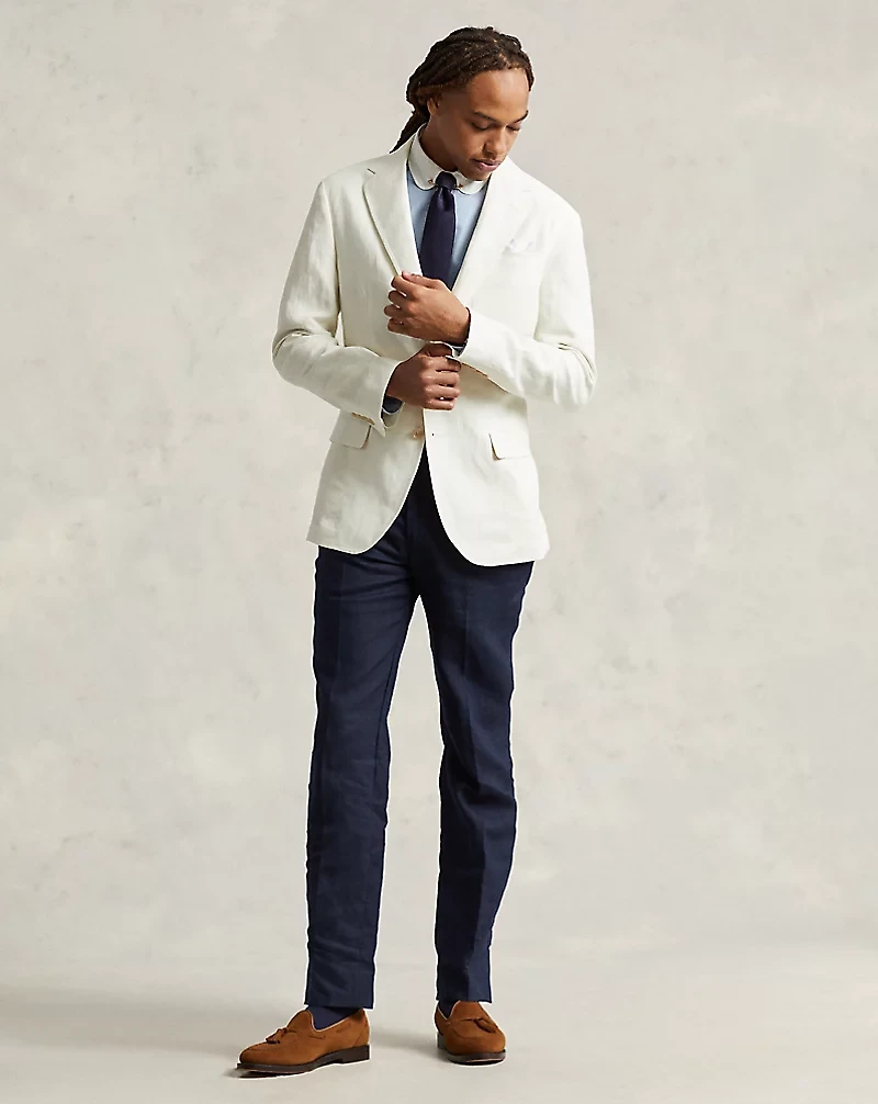 Polo Soft Tailored Linen Suit Jacket