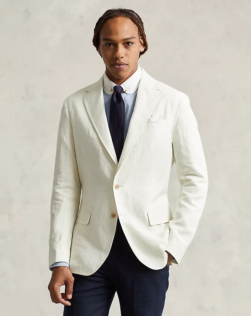 Polo Soft Tailored Linen Suit Jacket